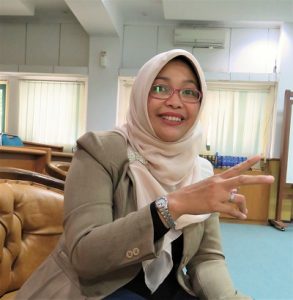 Fitri Nugraheni PhD, dosen FTSP UII Yogyakarta, Sabtu (3/12/2016). (foto : heri purwata)